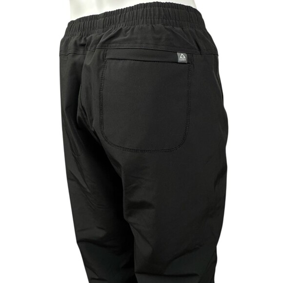 Gerry Jogger Windbreaker Pants Womans Large Black Fleeced Lined Active Hike New - Picture 4 of 11